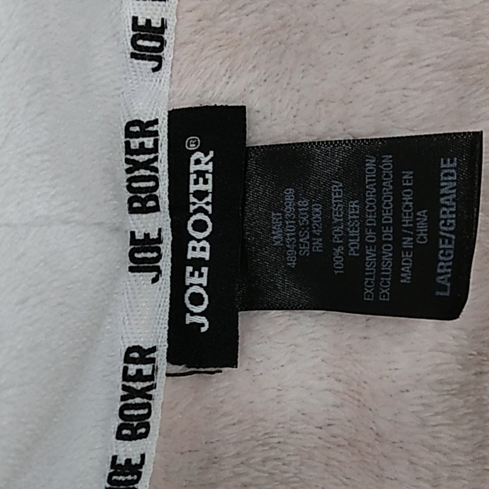 Joe Boxer sherpa fleece long sleep shirt Large - Picture 4 of 4
